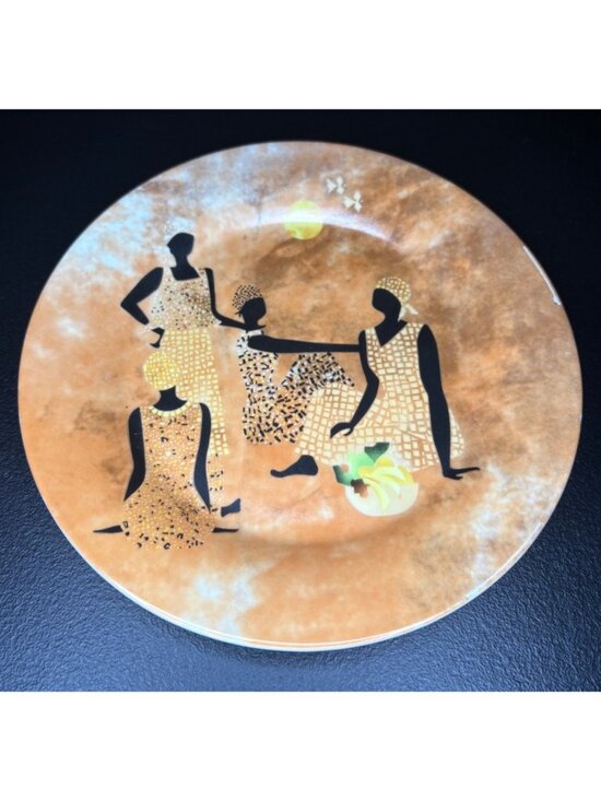 Heritage By Jay Other - Jay & Sons Porcelain African Women Collector Decorative Plate Heritage By Jay